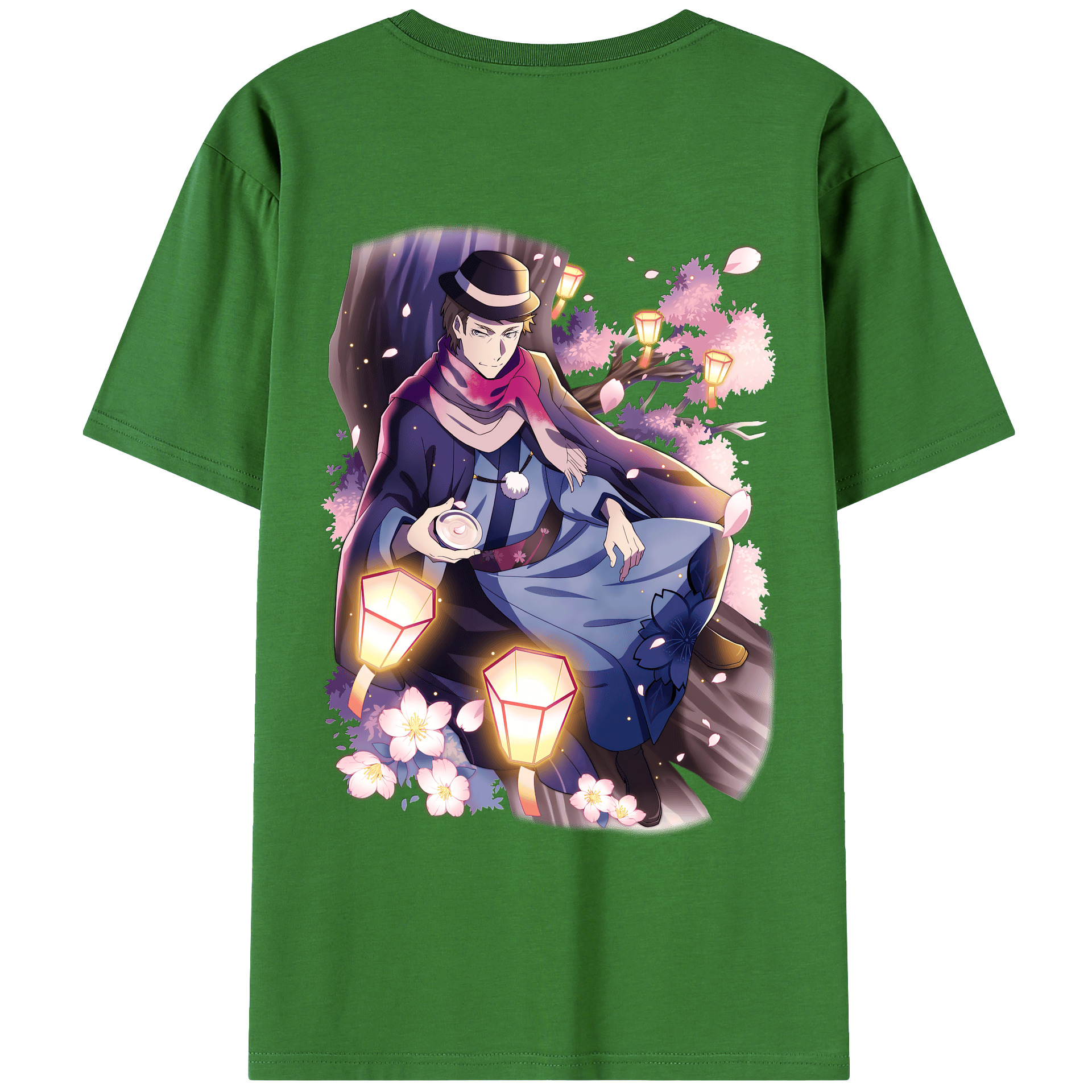 （画像用） 文豪ストレイドッグス Bungo Stray Dogs レディース半袖Tシャツ(バックプリント)